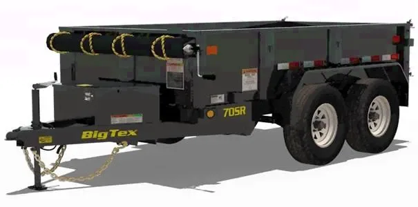 New 2025 Big Tex Dump Trailer - Bumper Pull