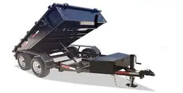 10 ft Tandem 3500lb Axle Single Ramp Dump