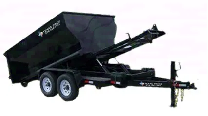 7x12 Bumper Pull Roll Off Trailer