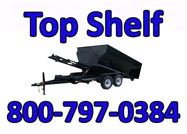 Roll Off Trailers With Five dumpsters