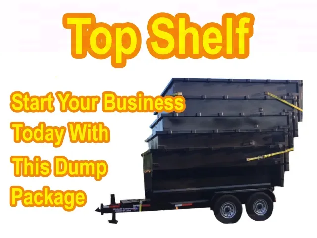 Five Dumpsters For Our 12 foot Dump Trailer