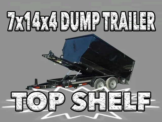 Roll Off Trailer With Dump Package