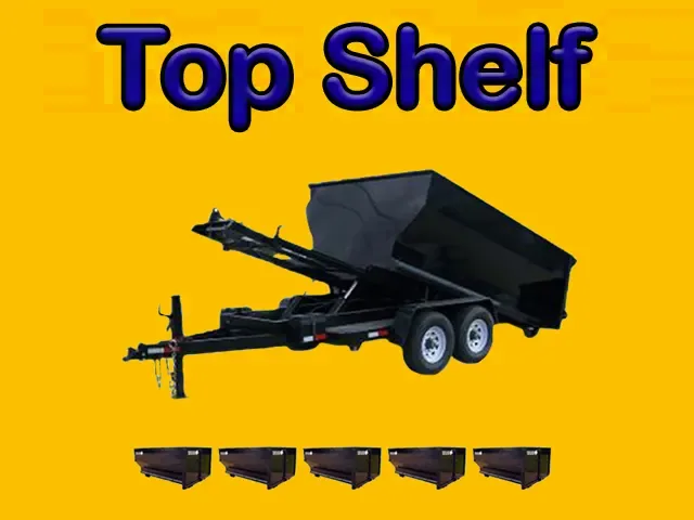 Five 11YD Dumpster Package