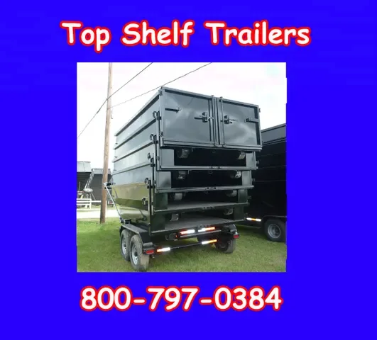 Tapered Dumpsters 5-11yd W/15 & 18 Available