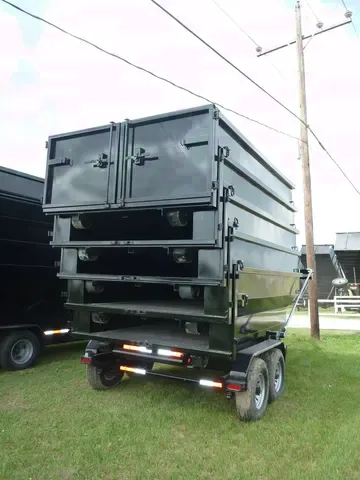 L@@k at This Roll-Off Trailer With 5-11yd Dumpsters