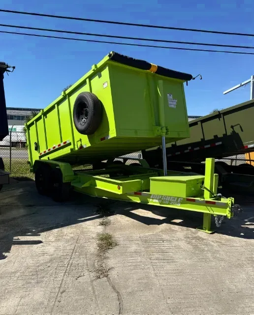 MULITABLE COLORS DUMP TRAILERS