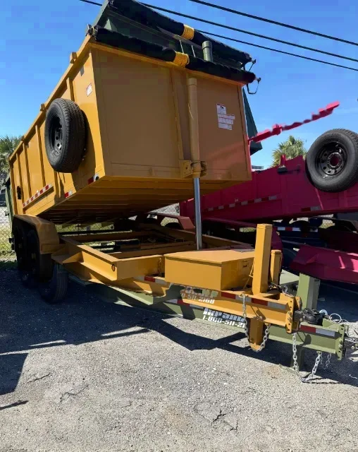 7X14 TOP SHELF DUMP W/4' SIDES