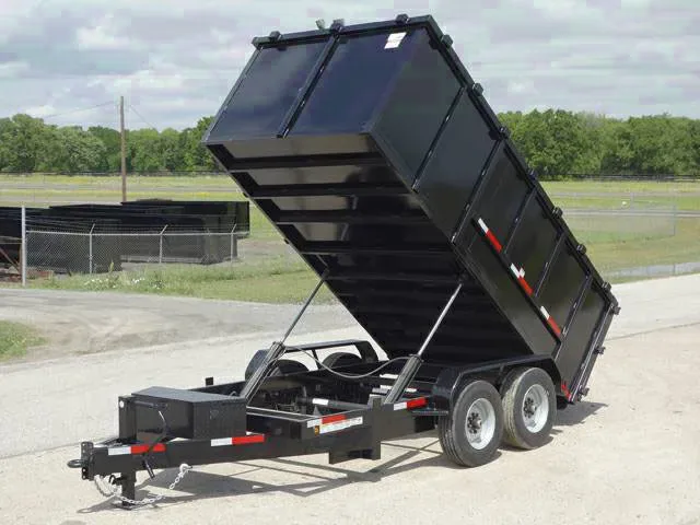 Commercial Grade 14 Foot Dump Trailer