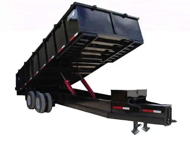 Tandem Dual Pintle Hitch Dump Trailer