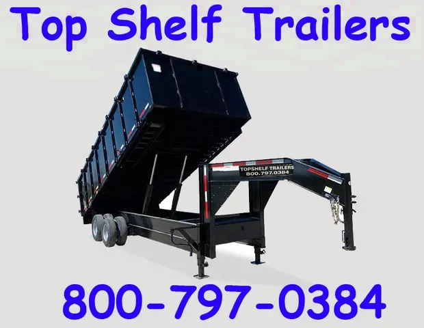 GN Dump Trailers 8x20x4 Industrial and commercial
