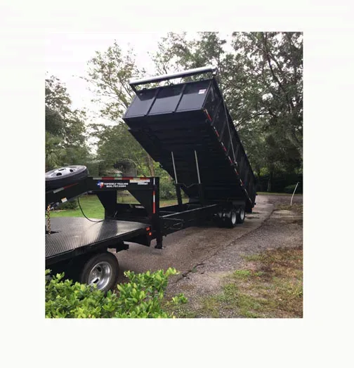 Construction Duty 20' GN Dump Trailer