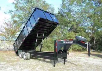 Ramps...12K Axles...26K GVWR  Dump Trailer