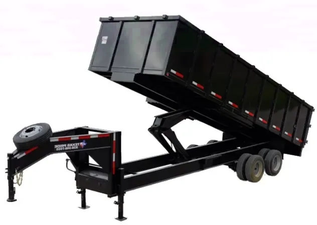 Tandem Dual Gooseneck w/48 inch Sides