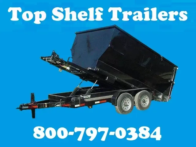 Clean Up Crews, Roofers TP Dump Trailers