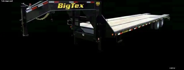25+5ft  Tandem Axle Gooseneck Deckover