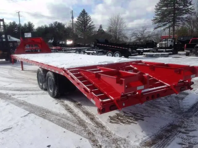 25+5ft Gooseneck HD Deckover 10,000lb Axles