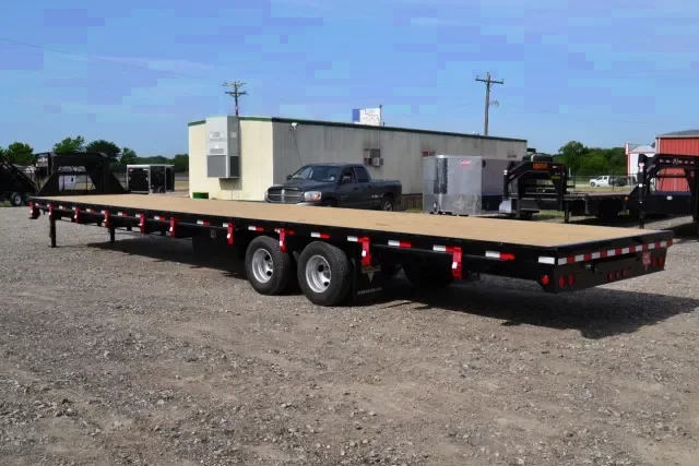STRAIGHT DECK GN 40FT FLATBED TRAILER