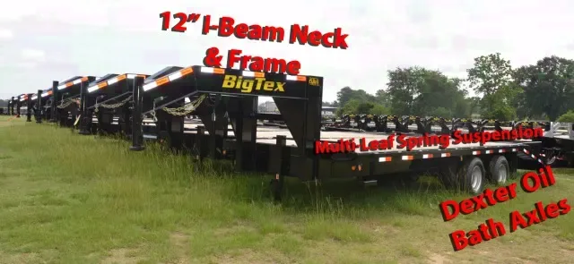 20+5ft Tandem Axle Gooseneck