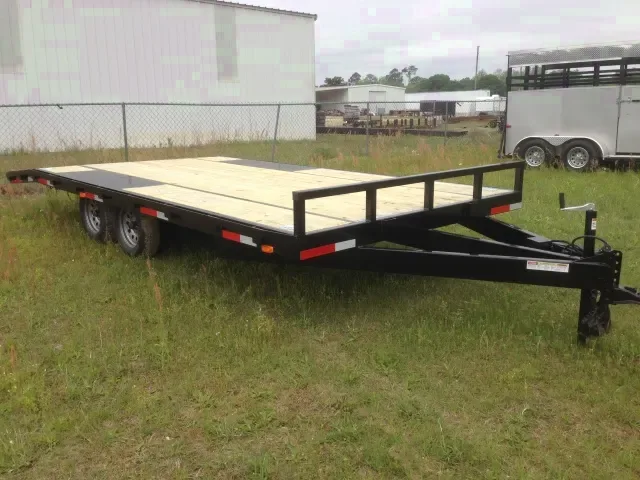18ft Deck Over Bumper Pull Equipment Trailer