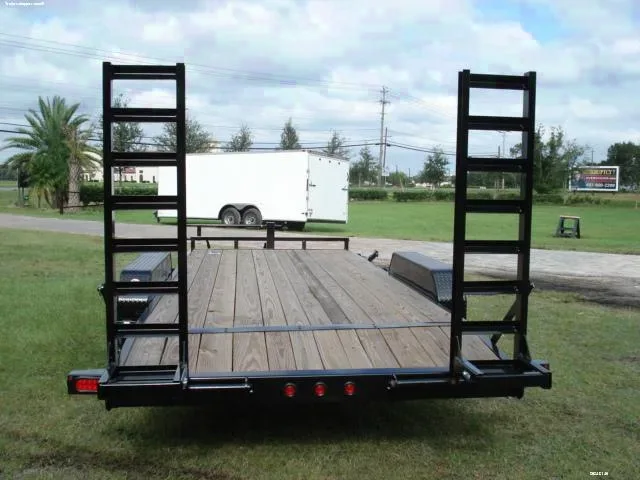 20ft 7 ton Low profile Equipment Trailer-Deckover-Dovetail