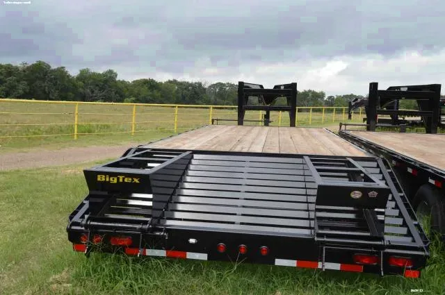 20+5ft Flatbed Tandem Axle Gooseneck