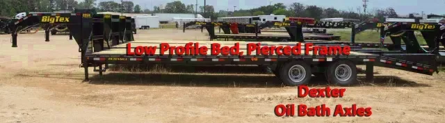 20ft Flatbed Trailer Plus 5 Foot Dovetail