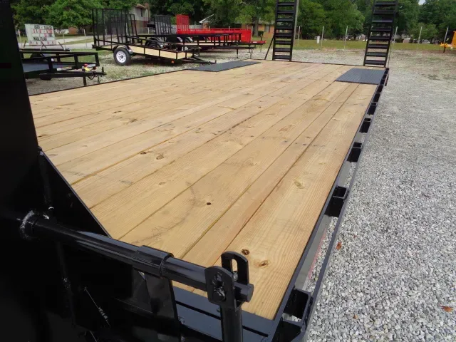 24ft Low Profile Gooseneck Flatbed Trailer