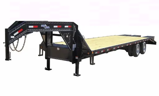 20+5ft  Tandem Dual Gooseneck with Center Pop-Up