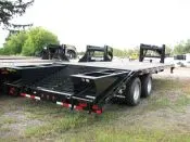 Tandem Axle Gooseneck 20ft w/5ft Dovetail