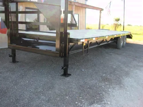 Gooseneck 20FT+5 Flatbed Trailer
