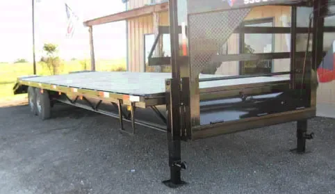 25FT (20+5)  DECK OVER EQUIPMENT TRAILER BLACK