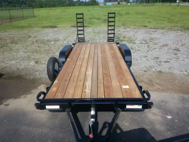 16FT FLATBED EQUIPMENT TRAILER