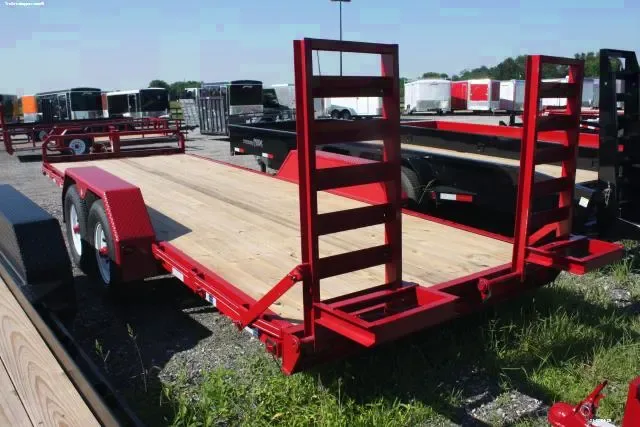 RED EQUIPMENT  BP TRAILER 20FT