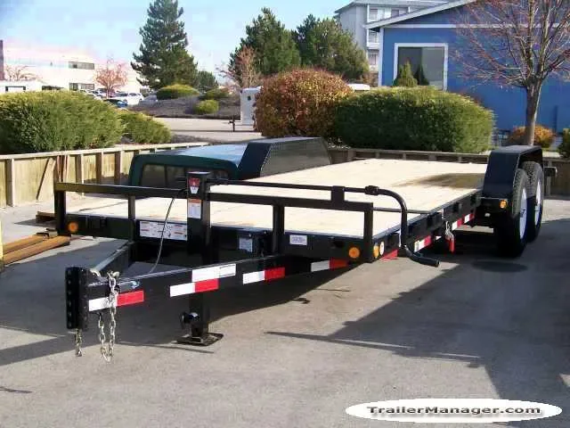 20FT EQUIPMENT TRAILER WITH 14K GVWR