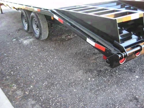 25FT GN DECKOVER FLATBED TRAILER