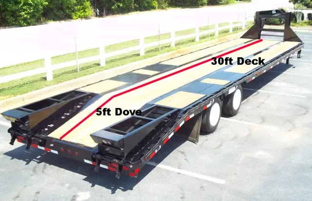 30+5FT DECK OVER EQUIPMENT   24K GVWR
