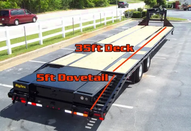 40FT DUAL TANDEM EQUIPMENT 26K GVWR