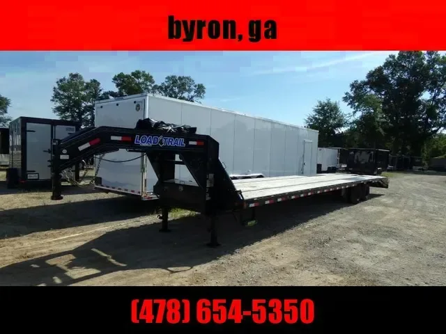 2021 Load Trail 40 ft gooseneck deckover mega ramp Flatbed Trailer Stock# USEDgn40-244970