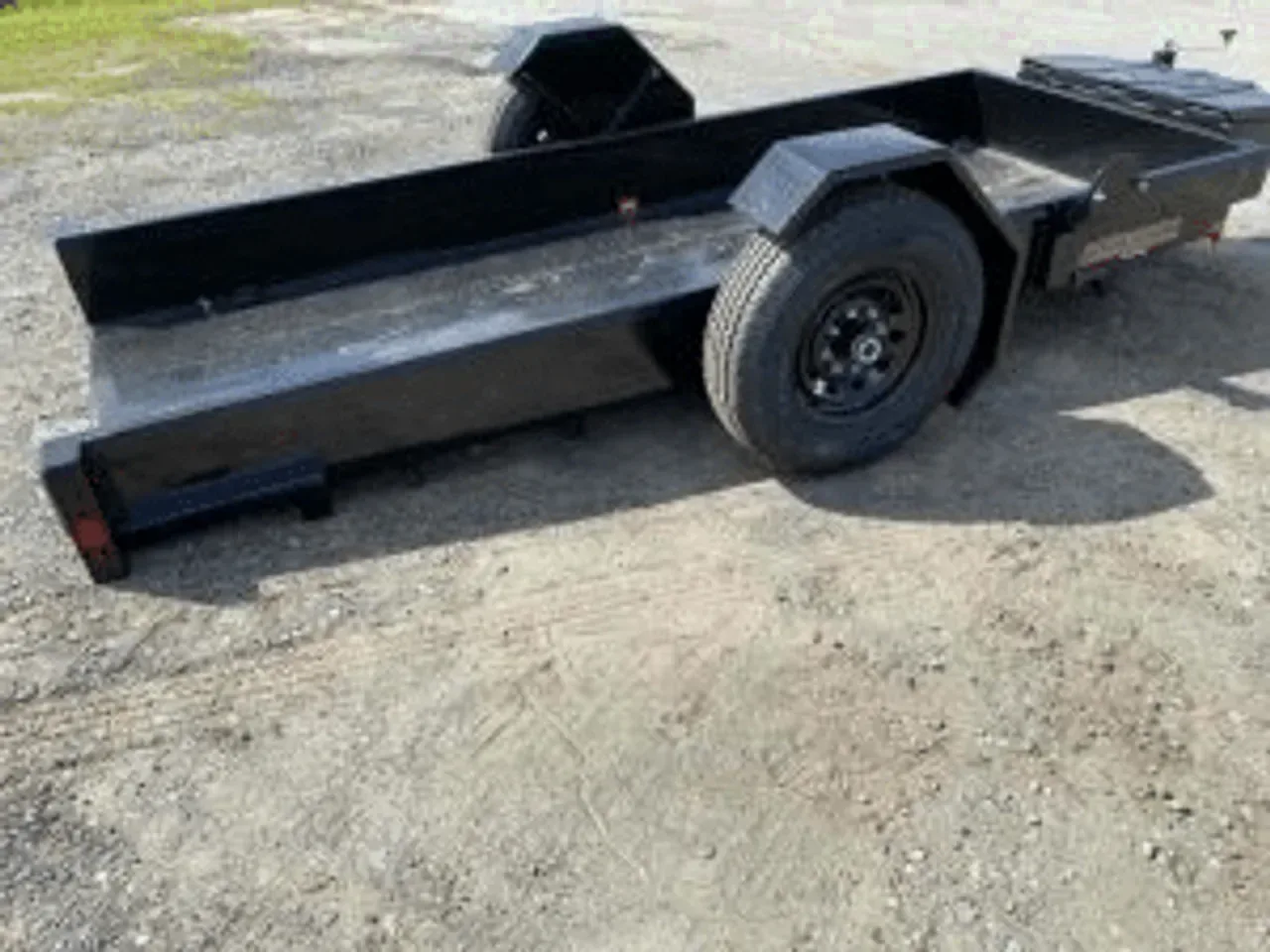 Equipment Trailer 2026 4.25X12 Midsota SL-12 drop deck scissor lift trailer fork lift -EQSL12-126701 4.25 ft. x12 ft.