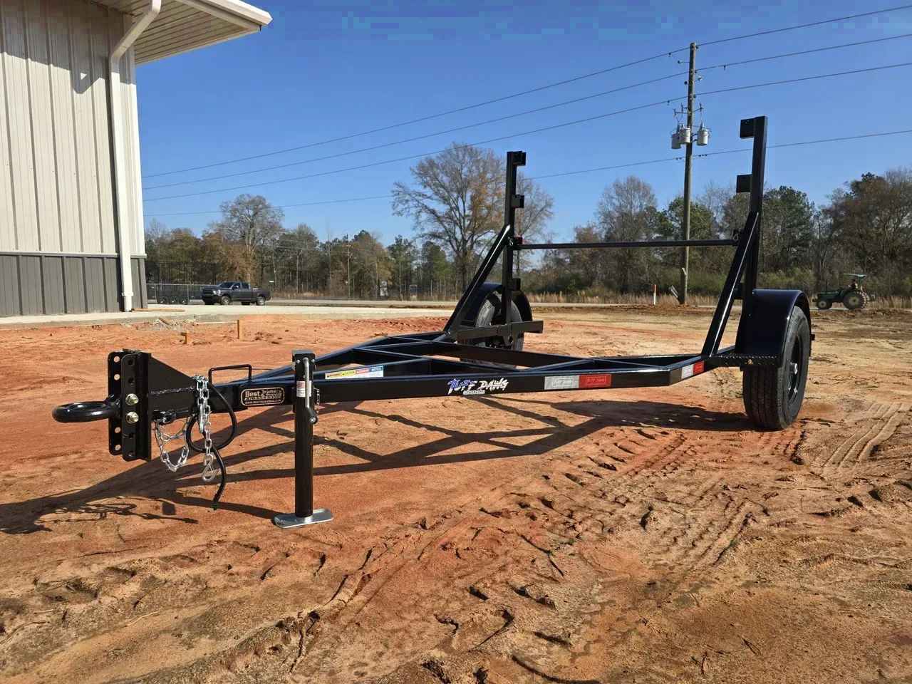 Equipment Trailer 2025 6X10 Tuff Dawg Trailers 6X10 Single Reel/Spool Fiber Trailer -REEL110-000408 6 ft. x10 ft.