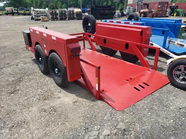 Equipment Trailer 2024 6X14 Anderson trailers HGL10612 6 x 12 drop deck forklift trailer Equipment Trailer-ANDHGL-T612-101639 6 ft. x14 ft.
