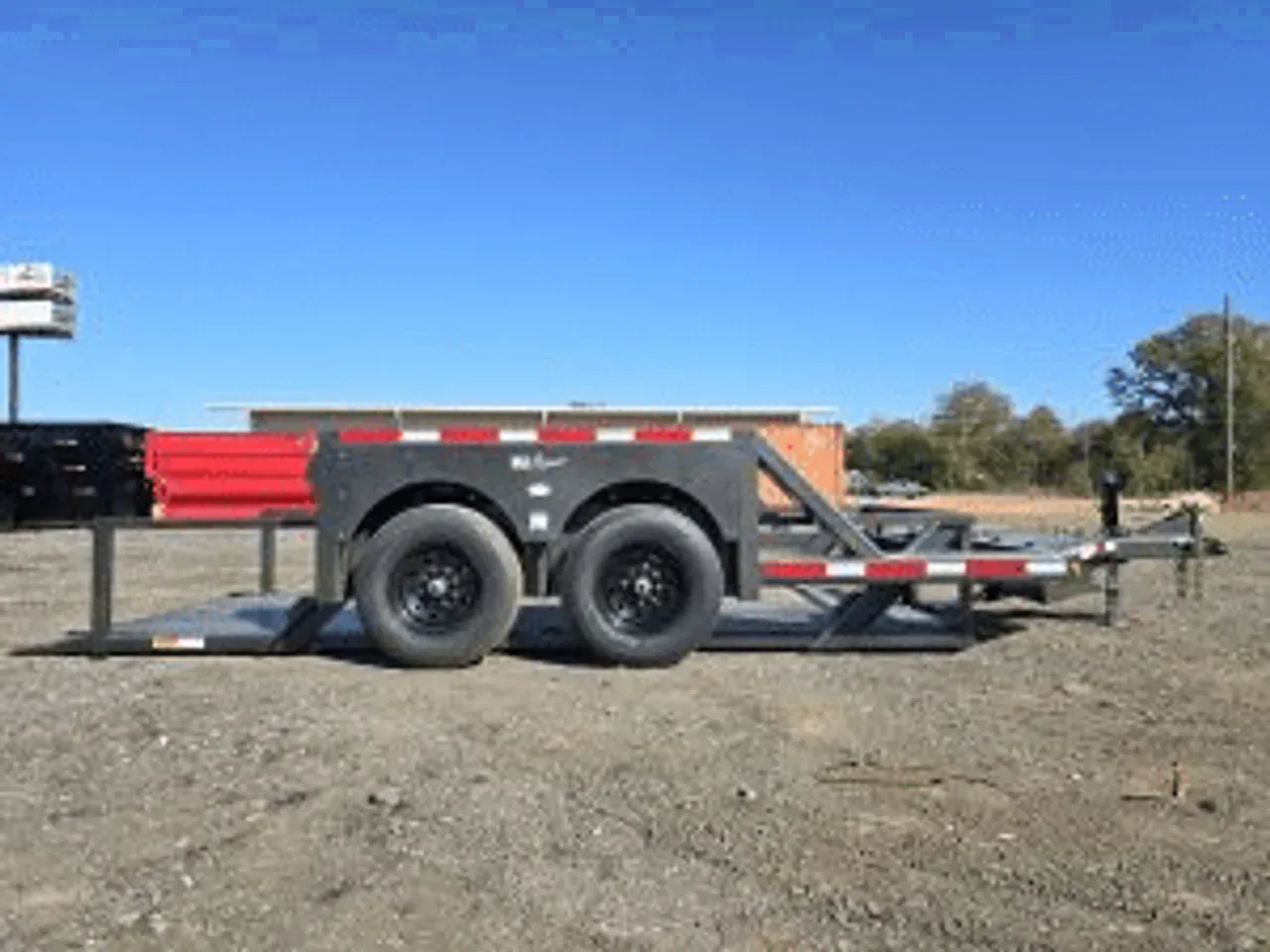 Equipment Trailer 2026 6X16 Anderson trailers HGL10616 ground loading forklift traIler -anhgl-10616-105584 6 ft. x16 ft.