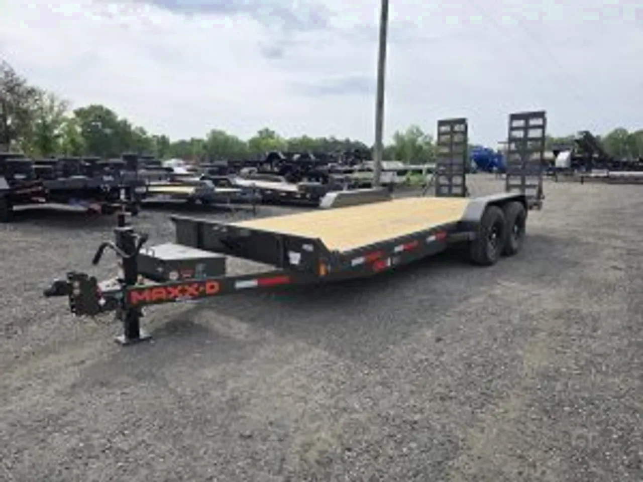 Equipment Trailer 2026 7X20 MAXXD Trailers 7×20 C6X Tandem Axle 14K Equipment Trailer -dte8220-c6x-132231 7 ft. x20 ft.