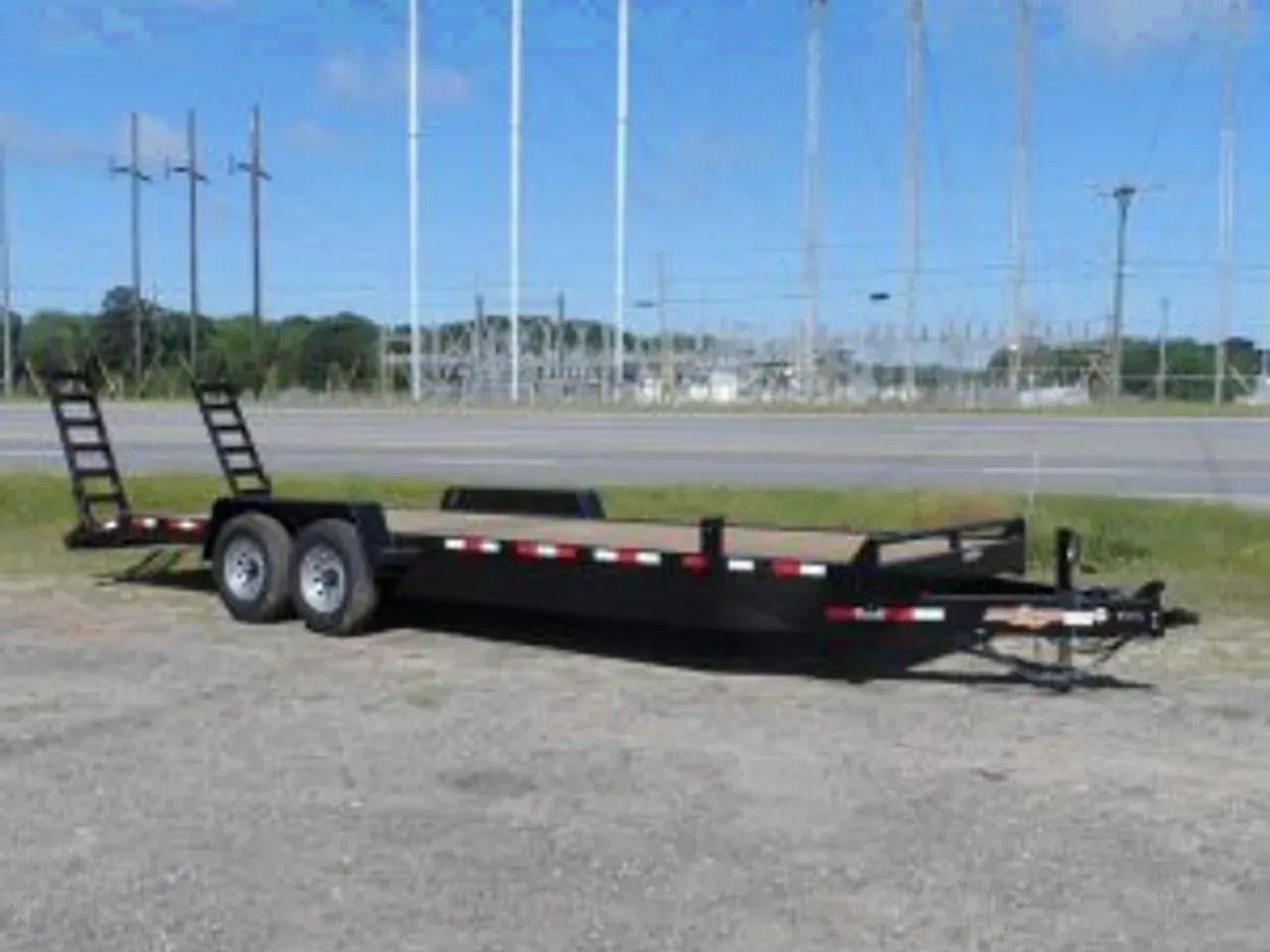 Equipment Trailer 2026 7X24 Down 2 Earth Trailers 82×24 14k Wood Deck 7×24 equipment trailer -DTE8224-132209 7 ft. x24 ft.