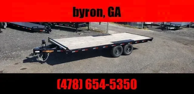 2023 Down 2 Earth Trailers 102 x 20-14k Flatbed material haulerTrailer