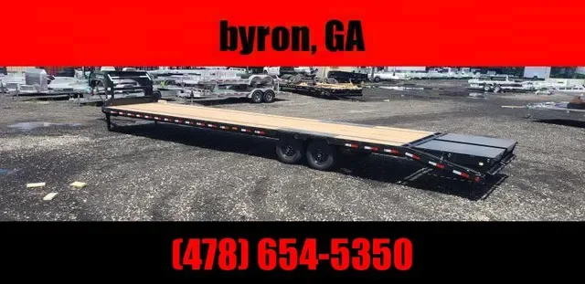 2025 PJ Trailers 40ft Hotshot Flatbed Trailer - Bonaire, GA