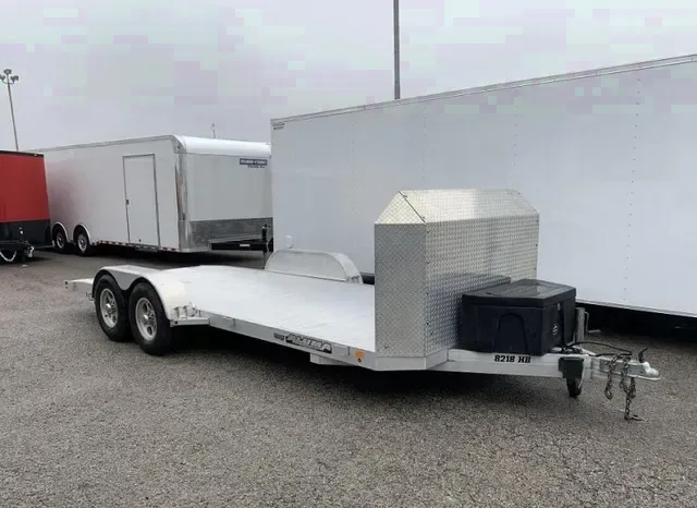 2014 Aluma 6.8x18 Aluminum Open Car Flatbed Trailer - Bowling Green, KY