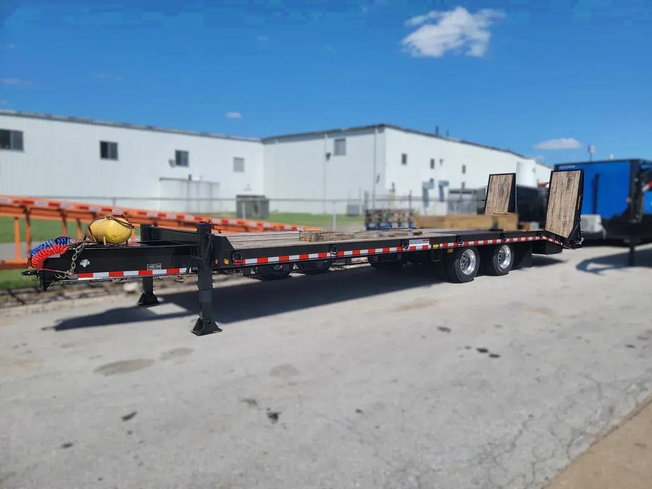 002427 - 2026 Better Built 25 Ton (25'+5') Pintle Hitch Air Brake Trailer Equipment Trailer