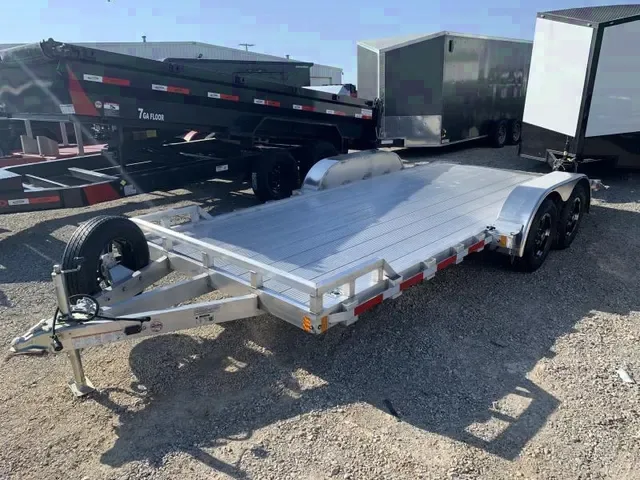 2022 Mission 7 x 18 Aluminum Flatbed Car Hauler