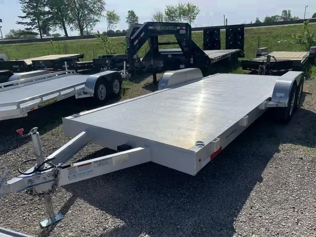 2011 Trailer World 7x20 Aluminum Flatbed Trailer